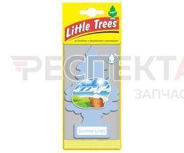 Ароматизатор Little Trees елочка ("Летняя свежесть", бумажный) CAR FRESHNER