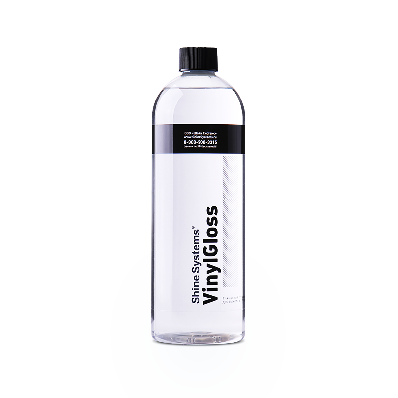 Полироль для пластика салона глянцевый VinylGloss Shine Systems 750мл