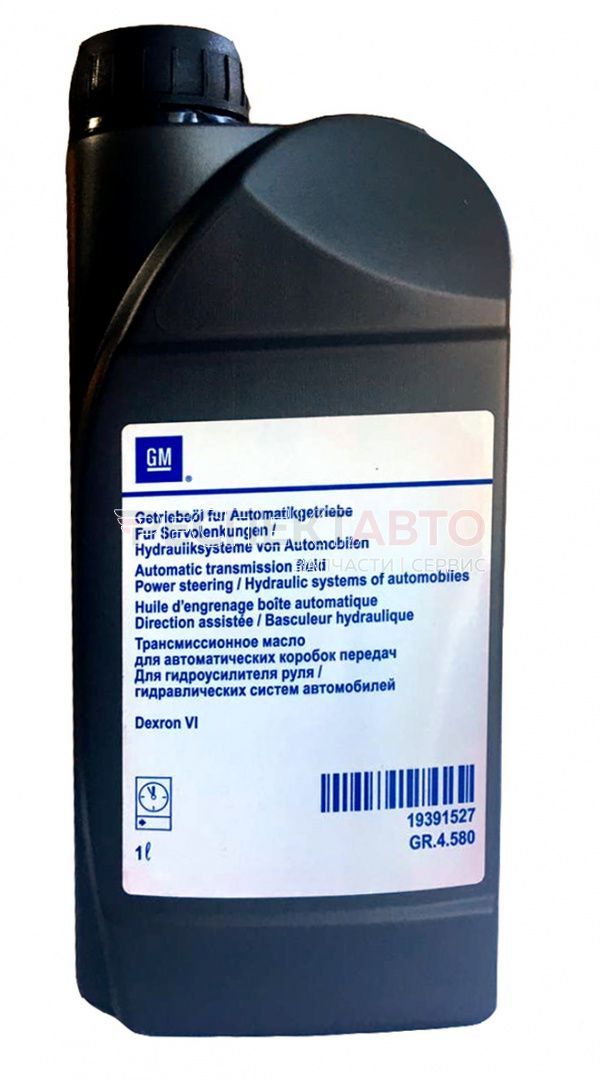 Масло трансмиссионное синтетическое GM ATF D-Vl (красная) 1л