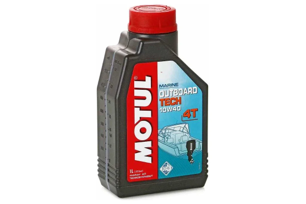 Масло моторное синтетическое MOTUL OUTBOARD TECH 4T 10w40 (для 4Т ПЛМ) 1л