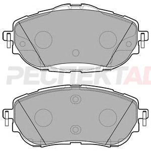 Колодки тормозные передние