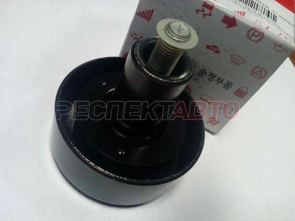 Ролик обводной ремня приводного ( гладкий, 1-ый)