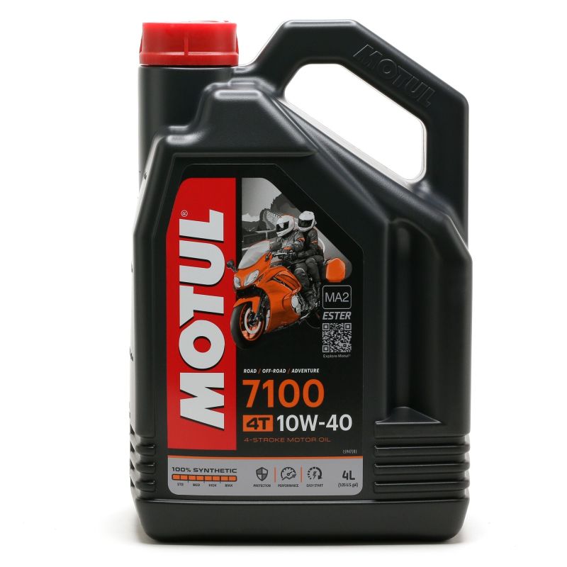 Масло моторное синтетическое MOTUL 7100 4T (MA2) 10w40 4л