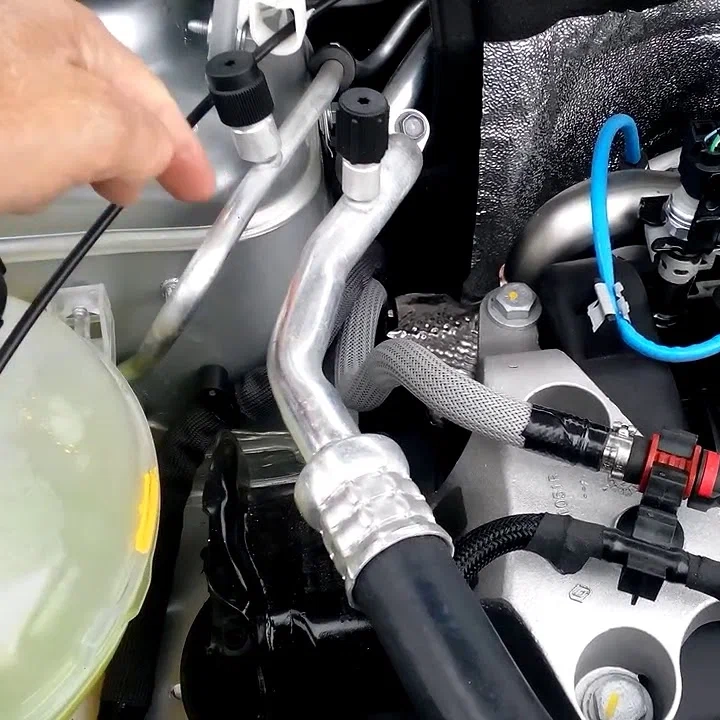 Замена трубок и уплотнительных колец