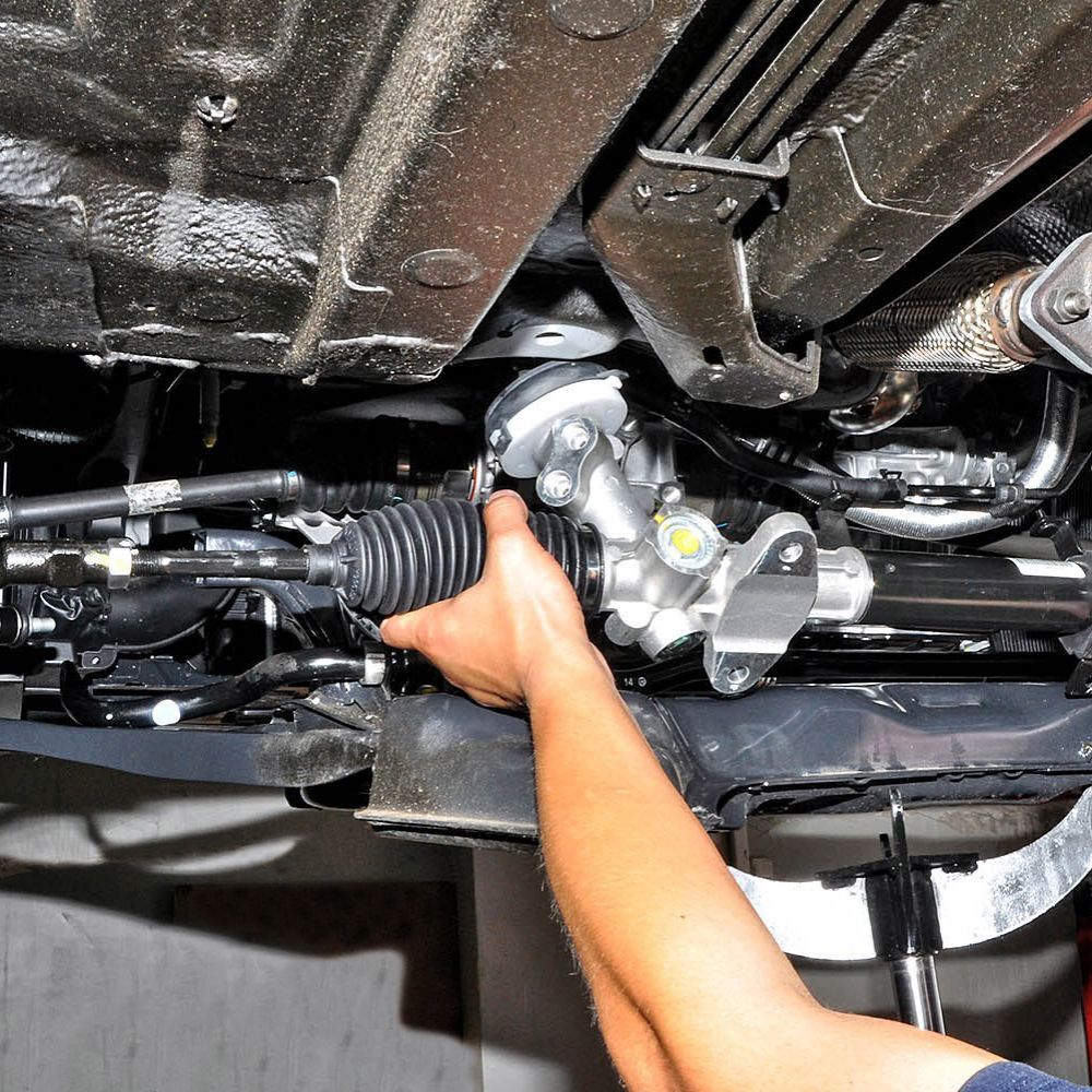 Замена рулевой рейки