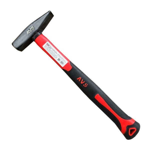 Молоток слесарный AVS с фиберглассовой рукояткой 300г