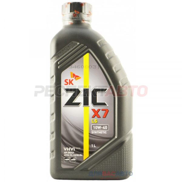 Масло моторное синтетическое ZIC X7 DIESEL 10w40 1л