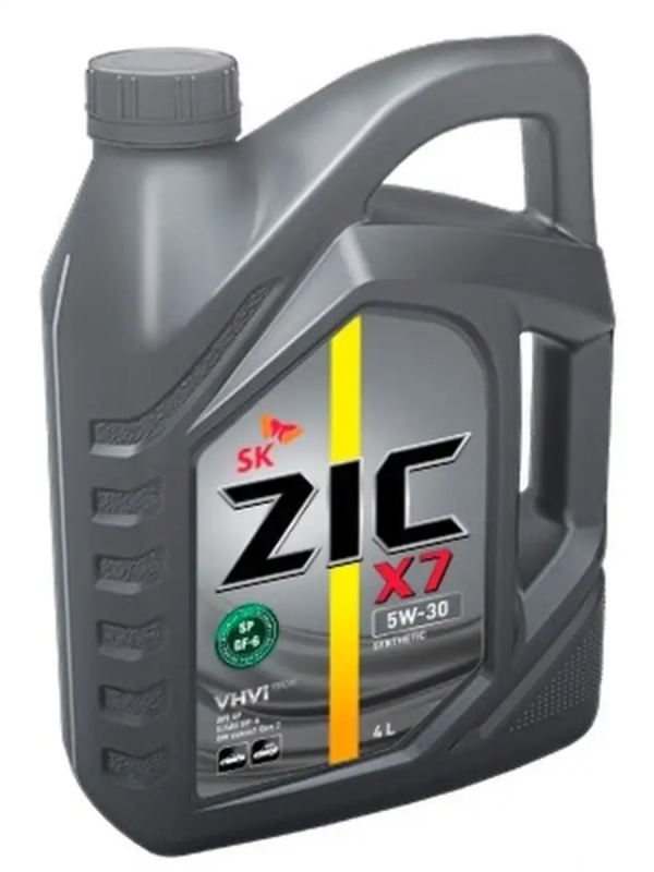 Масло моторное синтетическое ZIC X7 SP/GF-6 5w30 4л