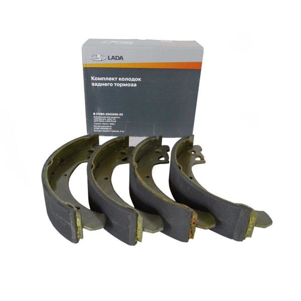 Колодки тормозные задние (без АБС)