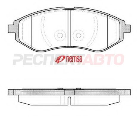 Колодки тормозные передние