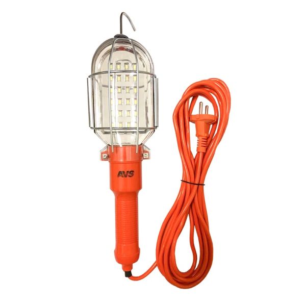 Светильник переносной 10м AVS (24LED, 220В)