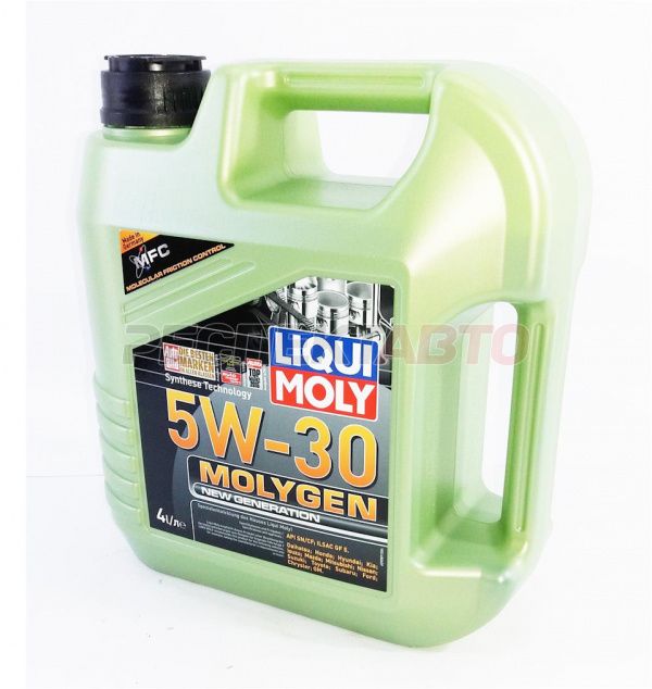 Масло моторное синтетическое LIQUI MOLY Molygen 5w30 4л