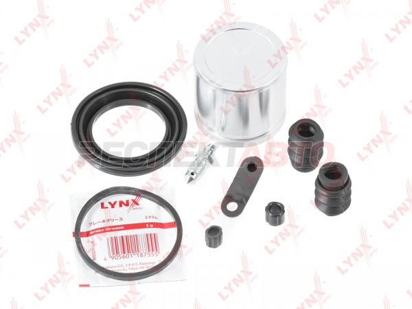 Ремкомплект суппорта тормозного переднего (поршень 54мм, все пыльники)