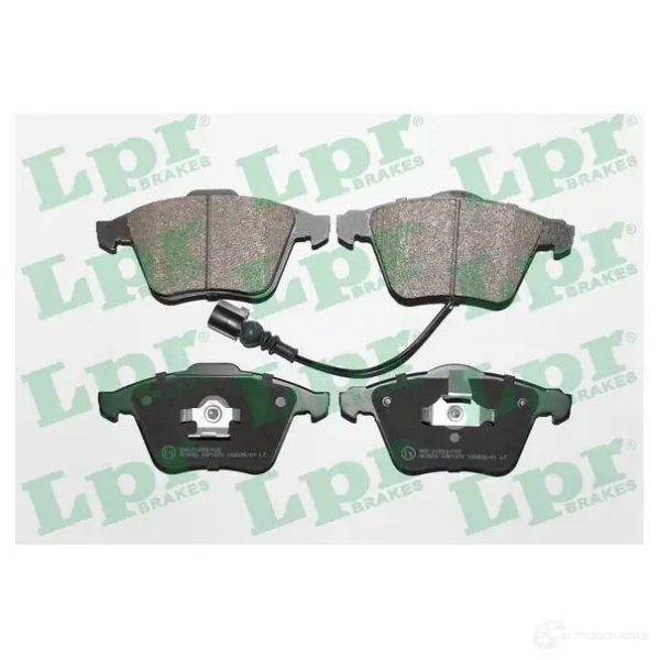 Колодки тормозные передние (по VIN)