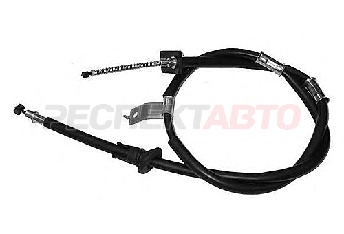 Трос тормоза ручного левый