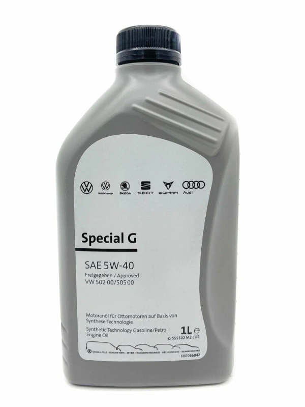Масло моторное синтетическое VAG SPECIAL PLUS 5w40 1л