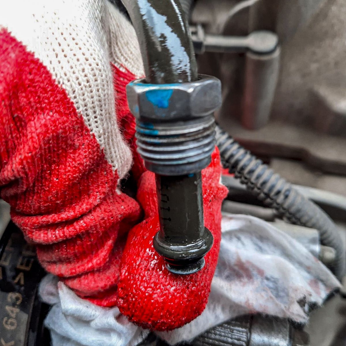 Замена трубки ГУР