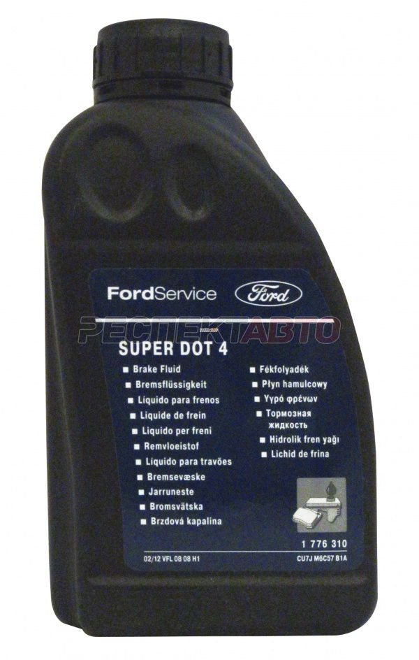 Жидкость тормозная Ford DOT-4 0,5л