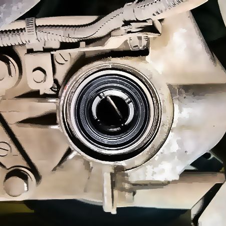 Замена сальника редуктора