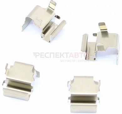 Пружины прижимные колодок задних (комплект 4шт)