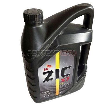 Масло моторное синтетическое ZIC X7 LS 5w30 4л