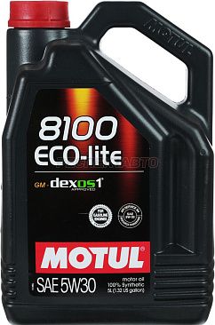 Масло моторное синтетическое MOTUL 8100 ECO-LITE 5w30 5л