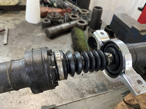 Замена подвесного подшипника