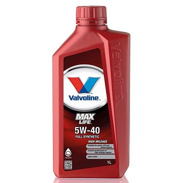 Масло моторное синтетическое VALVOLINE MAXLIFE 5w-40 1л