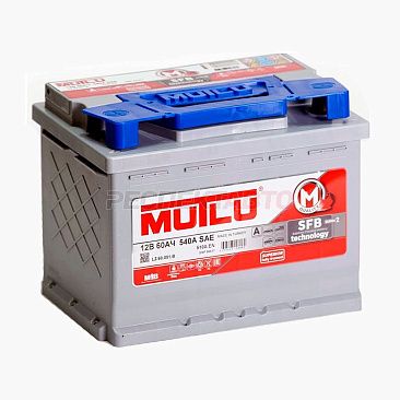 Аккумулятор MUTLU SFB 60A/h 510A обратная R+ 242х175х175