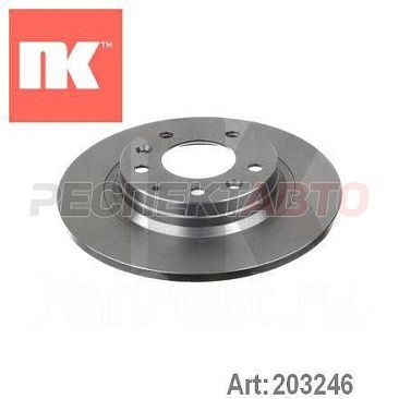 Диск тормозной задний