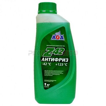Антифриз AGA зеленый G11 1кг