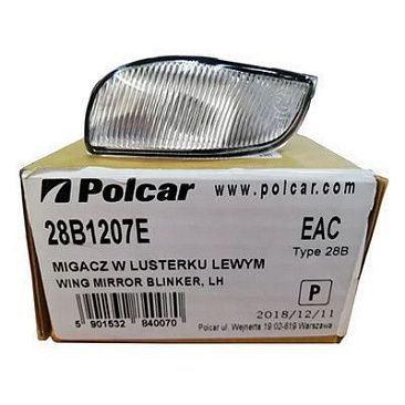 Повторитель поворота в зеркало левый