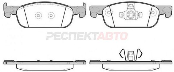 Колодки тормозные передние