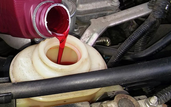 Замена жидкости ГУР