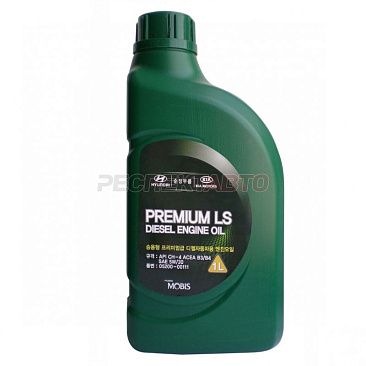 Масло моторное синтетическое HYUNDAI/KIA Premium DPF Diesel 5w30 1л
