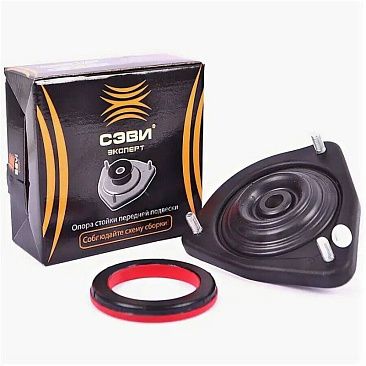 Опора амортизатора переднего (с подшипником, без ЭУР, со смещением)