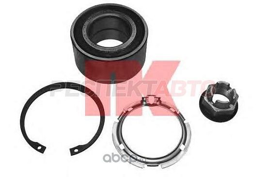 Подшипник ступицы передней (комплект с кольцами)