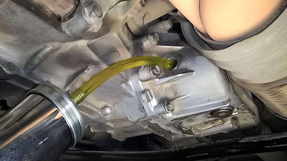 Замена масла в мосту/редукторе