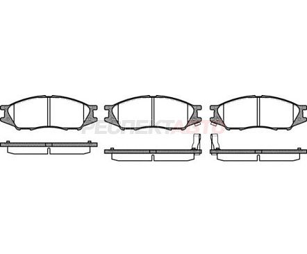 Колодки тормозные передние