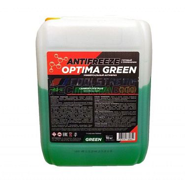 Антифриз COOLSTREAM OPTIMA (зеленый) 9,62кг