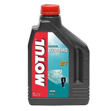 Масло моторное MOTUL OUTBOARD 2T (минеральное, масло для 2Т ПЛМ) 2л