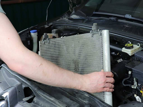 Замена радиатора