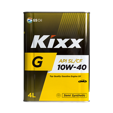 Масло моторное полусинтетическое KIXX G SL/CF 10w40 4л