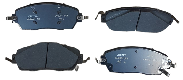 Колодки тормозные передние