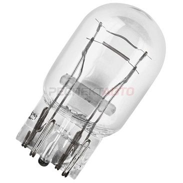 Лампа накаливания Osram W21/5W 12V (безцокольная, 2х контактная) ORIGINAL