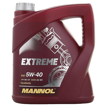 Масло моторное синтетическое MANNOL EXTREME 5w40 4л