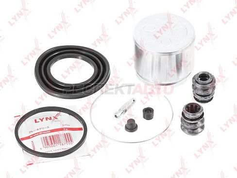 Ремкомплект суппорта тормозного переднего (поршень 60мм, все пыльники)