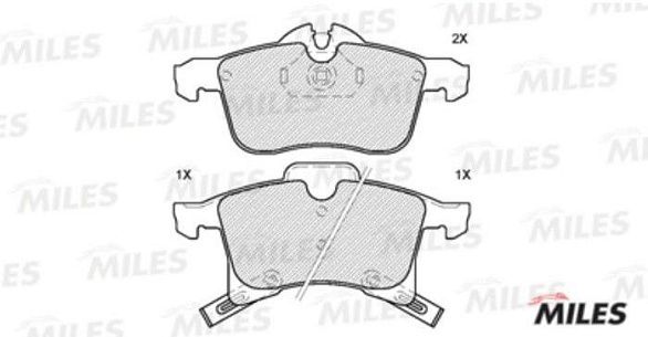 Колодки тормозные передние