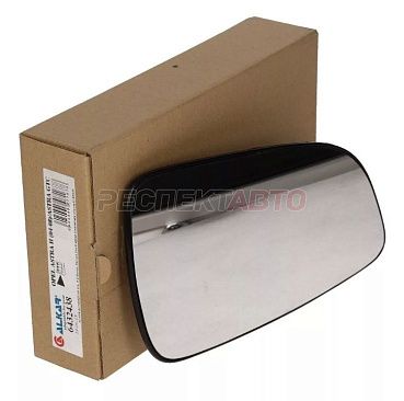 Стекло зеркала правого (электро+обогрев,маленькое)