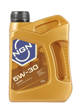Масло моторное синтетическое NGN NORD 5W-30 5w30 1л
